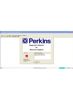 Perkins 1300 EDi Peregrine EDi Engine Diagnostics software program